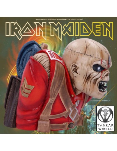 Iron Maiden - The Trooper - Bote de almacenamiento - 26 cm