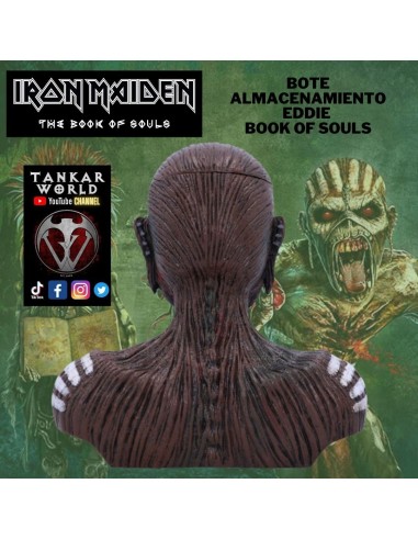 Iron Maiden - Book Of Souls - Bote de almacenamiento - 12 cm