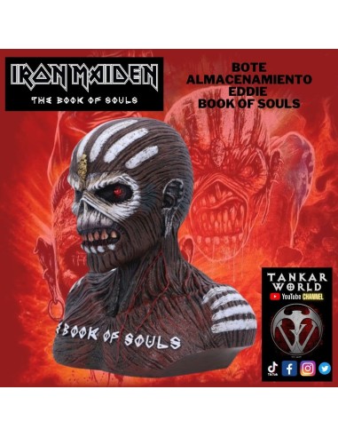 Iron Maiden - Book Of Souls - Bote de almacenamiento - 12 cm