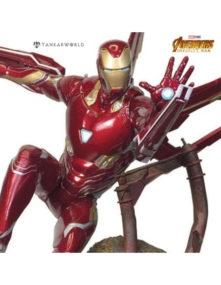 Iron Man MK50 - Marvel Avengers Infinity War - Estatua Edición limitada Premier Collection - 30 cm