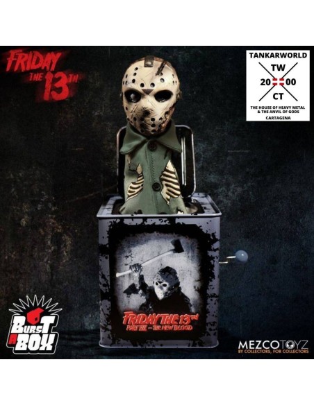 Viernes 13 - Caja de música/sorpresa - Burst-A-Box - Jason Voorhees