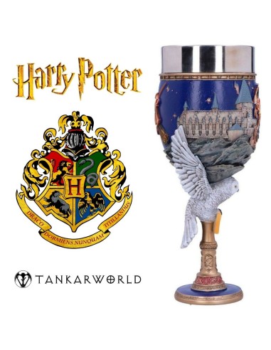Copa Hogwarts con Hedwig - Harry Potter - 20 cm - Cáliz