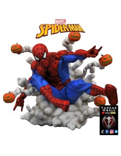 Spider-Man Pumpkin Bombs - Figura Marvel Comic Gallery - 15 cm
