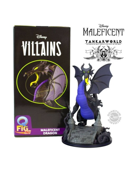 Dragon de Maléfica - Figura Q-Fig Max Elite The Maleficent - Disney Villains - 22 cm