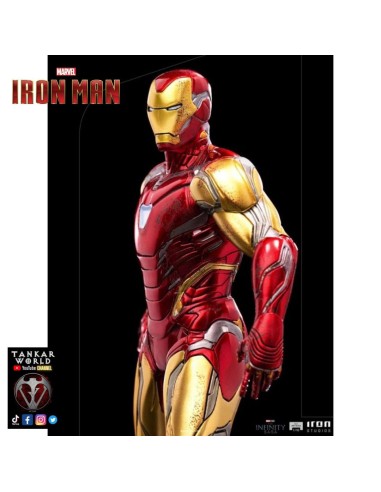 Estatua Iron Man Ultimate BDS Art Scale 1:10 - The Infinity Saga - Iron Studios - 24 cm