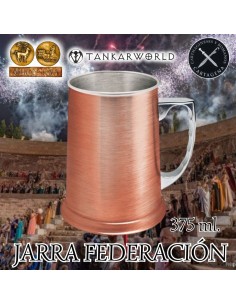 Jarra Acero Inox. - Color Cobre - Capacidad 375 ml