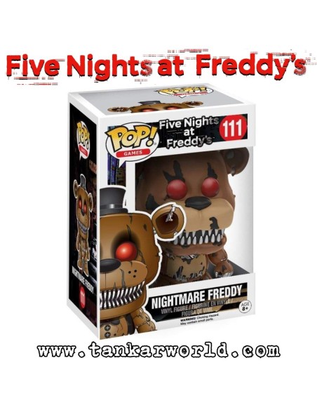 Funko Pop! - Nightmare Freddy - Five Nights At Freddy´s - FNAF - 111