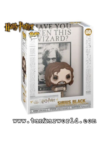 Funko Pop! - Sirius Black Poster: Prisoner of Azkaban - Harry Potter - Comic Cover - 08