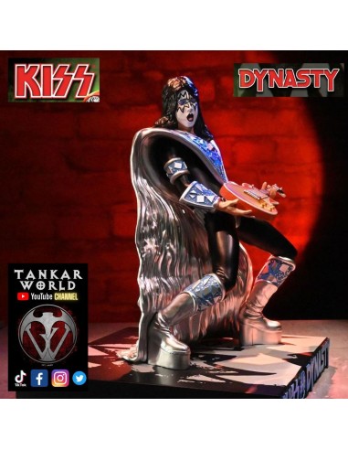 Ace Frehley - The Spaceman - Kiss - Dinasty - Estatua Escala 1/9 - 21 cm - Edición Limitada