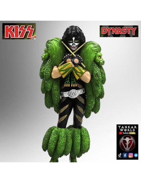 Peter Criss - The Catman - Kiss - Dinasty - Estatua Escala 1/9 - 21 cm - Edición Limitada