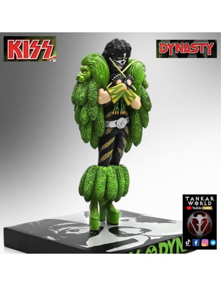 Peter Criss - The Catman - Kiss - Dinasty - Estatua Escala 1/9 - 21 cm - Edición Limitada