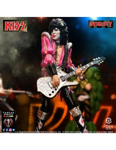 Paul Stanley - The Starchild - Kiss - Dinasty - Estatua Escala 1/9 - 21 cm - Edición Limitada
