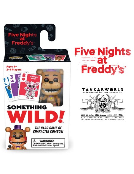 Five Nights At Freddy's - Something Wild! Rockstar Freddy - Juego de Cartas - Edición Inglés