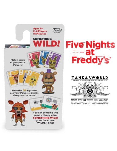 Five Nights At Freddy's - Something Wild! Rockstar Freddy - Juego de Cartas - Edición Inglés