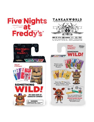 Five Nights At Freddy's - Something Wild! Rockstar Freddy - Juego de Cartas - Edición Inglés