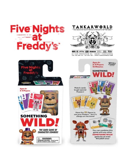 Five Nights At Freddy's - Something Wild! Rockstar Freddy - Juego de Cartas - Edición Inglés