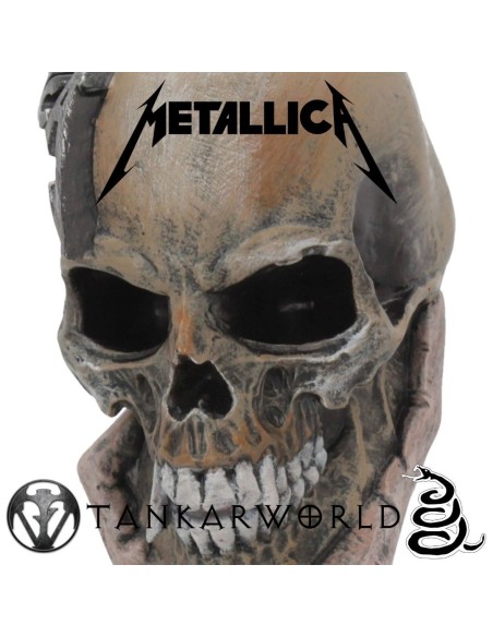 Metallica - Calavera Adorno Navideño - 11cm
