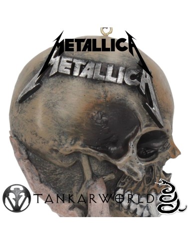 Metallica - Calavera Adorno Navideño - 11cm