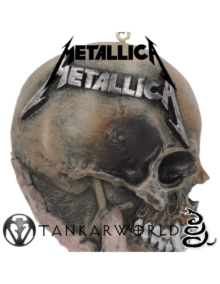Metallica - Calavera Adorno Navideño - 11cm