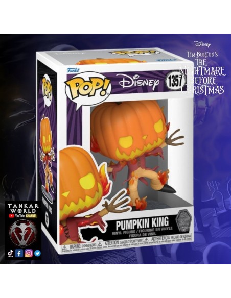 Funko Pop! - Pumpkin King - Nightmare Before Christmas - Disney - 1357