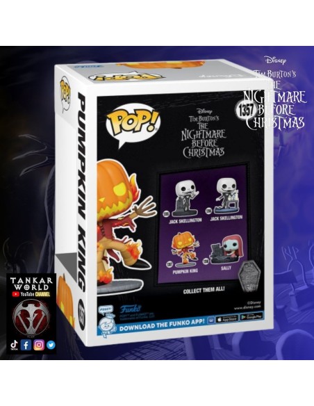 Funko Pop! - Pumpkin King - Nightmare Before Christmas - Disney - 1357