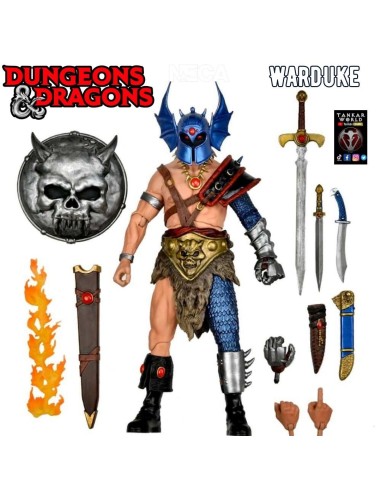 Dungeons & Dragons - Ultimate Warduke - Figura Articulada - NECA - 18 cm