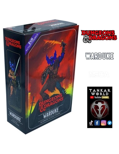Dungeons & Dragons - Ultimate Warduke - Figura Articulada - NECA - 18 cm