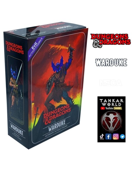 Dungeons & Dragons - Ultimate Warduke - Figura Articulada - NECA - 18 cm