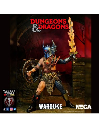 Dungeons & Dragons - Ultimate Warduke - Figura Articulada - NECA - 18 cm