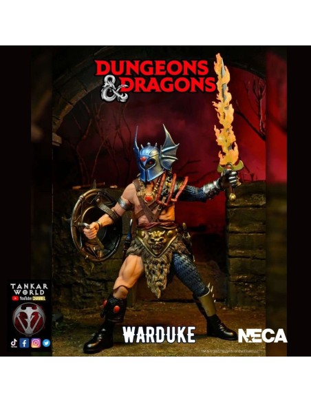 Dungeons & Dragons - Ultimate Warduke - Figura Articulada - NECA - 18 cm
