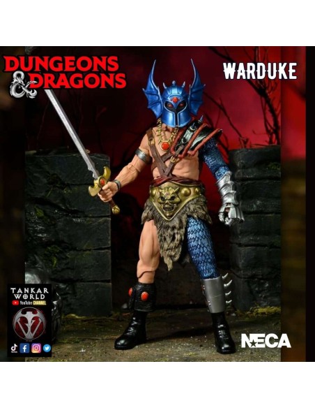 Dungeons & Dragons - Ultimate Warduke - Figura Articulada - NECA - 18 cm
