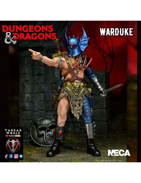 Dungeons & Dragons - Ultimate Warduke - Figura Articulada - NECA - 18 cm