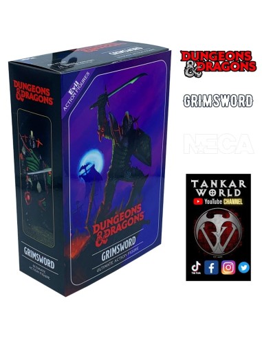 Dungeons & Dragons - Ultimate Grimsword - Figura Articulada - NECA - 18 cm