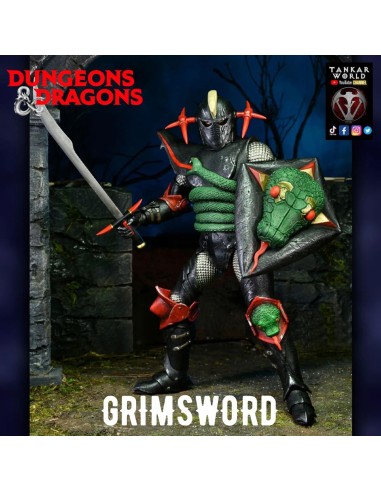Dungeons & Dragons - Ultimate Grimsword - Figura Articulada - NECA - 18 cm