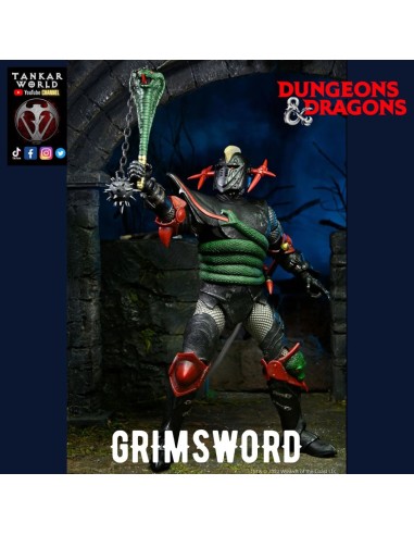 Dungeons & Dragons - Ultimate Grimsword - Figura Articulada - NECA - 18 cm