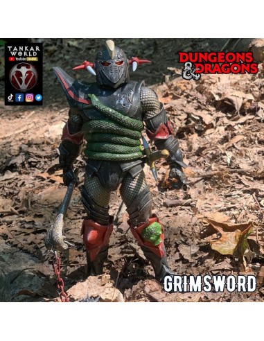 Dungeons & Dragons - Ultimate Grimsword - Figura Articulada - NECA - 18 cm