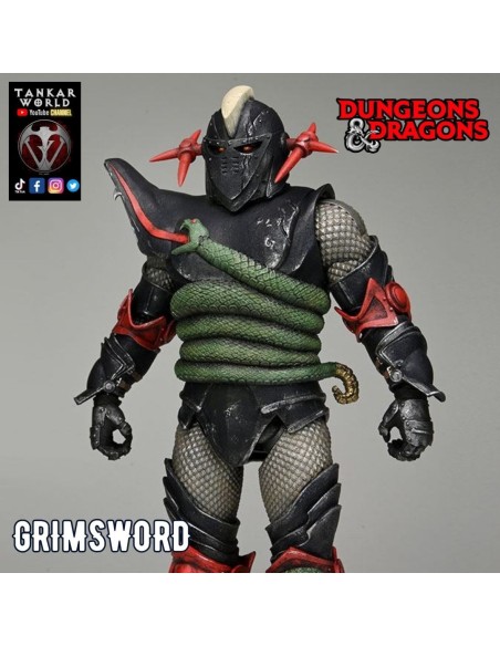 Dungeons & Dragons - Ultimate Grimsword - Figura Articulada - NECA - 18 cm