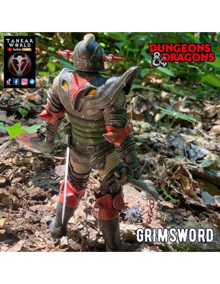 Dungeons & Dragons - Ultimate Grimsword - Figura Articulada - NECA - 18 cm