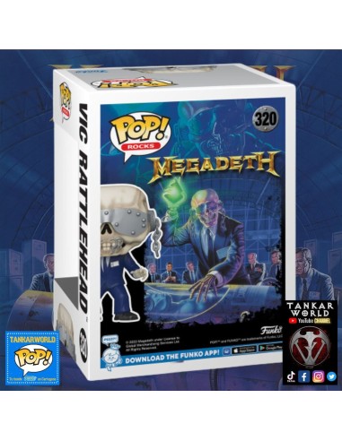 Funko Pop! - Vic Rattlehead - Megadeth - 320