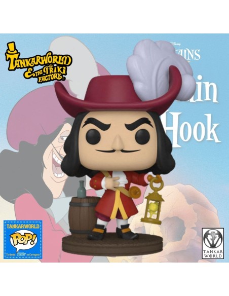 Funko Pop! - Capitán Garfio - Disney Villanos - 1081