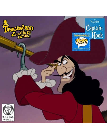 Funko Pop! - Capitán Garfio - Disney Villanos - 1081