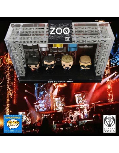 Funko Pop! - U2 - Zoo TV Tour 1993 - Moments Deluxe 05 - Special Edition