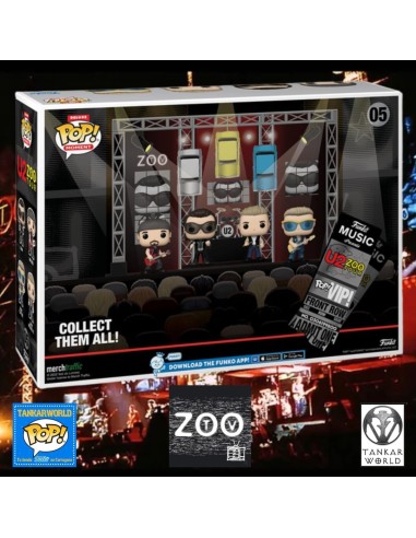 Funko Pop! - U2 - Zoo TV Tour 1993 - Moments Deluxe 05 - Special Edition