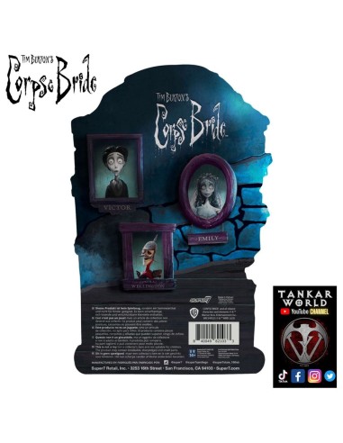 Emily - La Novia Cadaver - Figura articulada - 10 cm