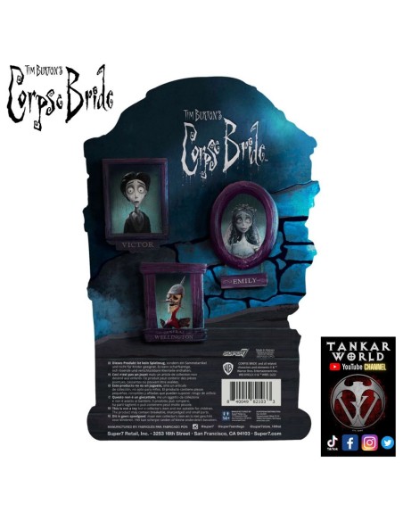 Emily - La Novia Cadaver - Figura articulada - 10 cm