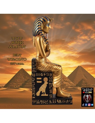 Rey Tutankamón - Figura resina - 27 cm - Egipto