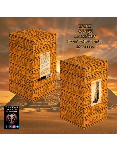 Rey Tutankamón - Figura resina - 27 cm - Egipto