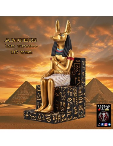 Dios Anubis - Figura resina - 16 cm - Egipto