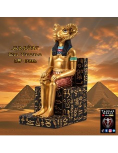 Dios Amón - Figura resina - 15 cm - Egipto