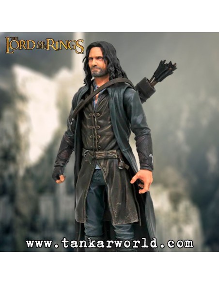 Aragorn - Señor de los anillos - Figura articulada Deluxe - Diamond Select Toys - 18 cm